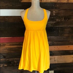 Yellow sun dress